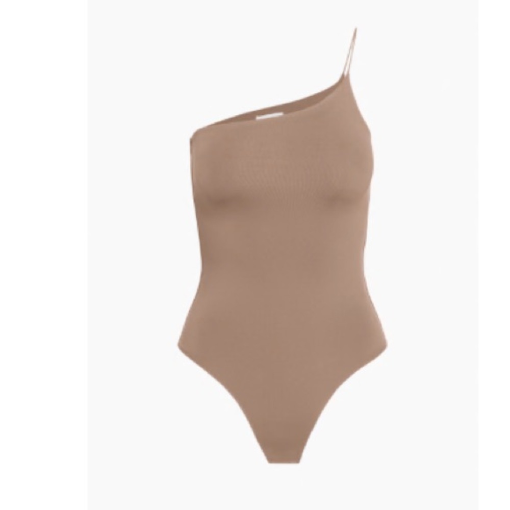 Aritzia Babaton Contour One-Shoulder Cami Bodysuit